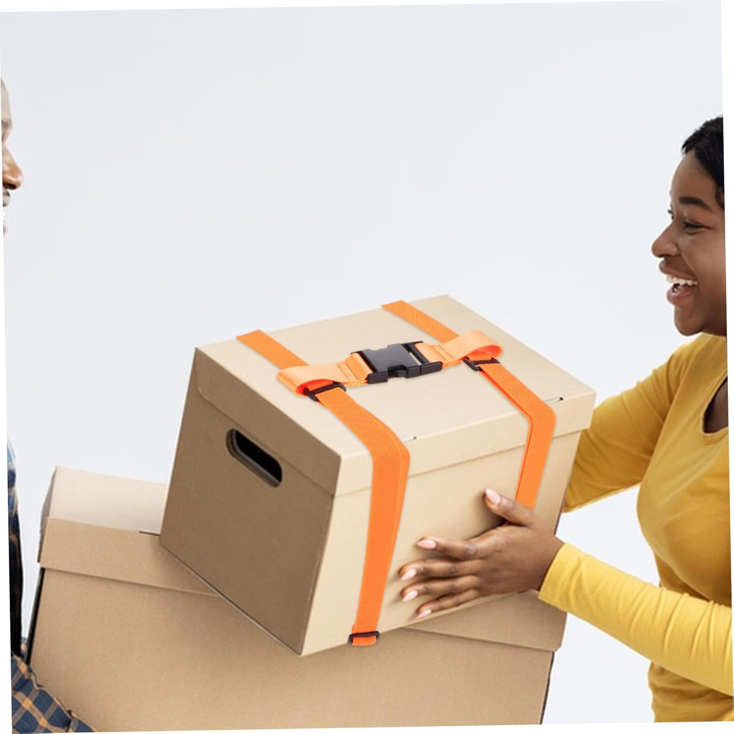 POPETPOP Adjustable Wide Luggage Straps for Suitcases Elastic Backpack Bungees Travel Bag Attachment Strap Multifunctional Security Belt for Bundling and Tent Securing image number 5