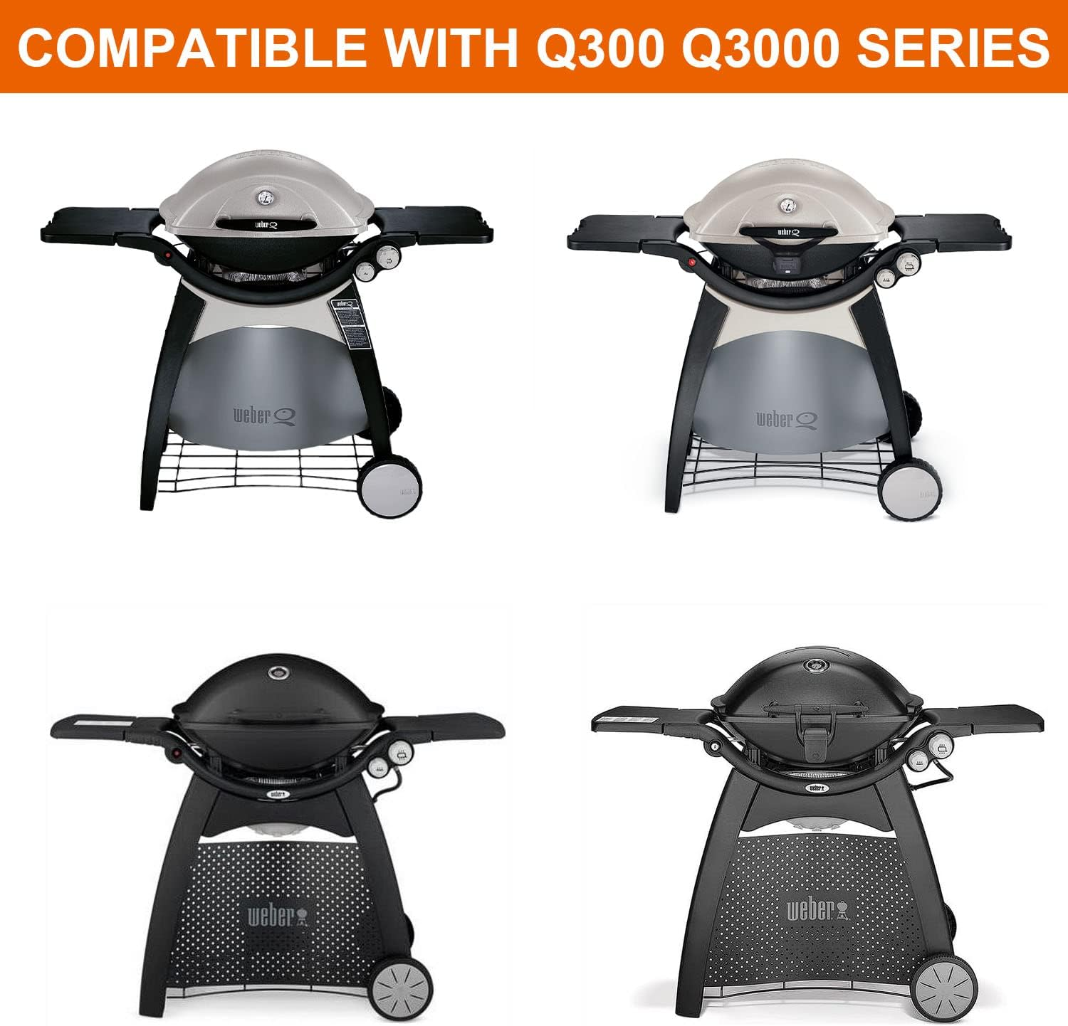 Delsbbq Grill Ignitor Kit for Weber Q300 Q3000 Gas Grills, 60092 Fire Starter Replacement Part for Weber Q300 424001 426001 Gas Grill image number 3