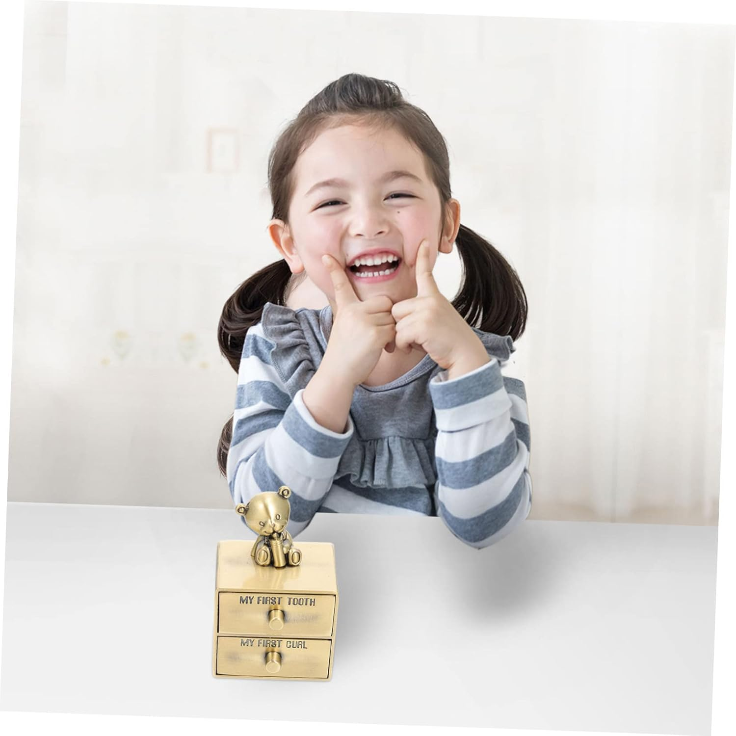 Tooth Storage Box Deciduous Teeth Box for Boy Girl Boy Gifts for Newborn image number 5