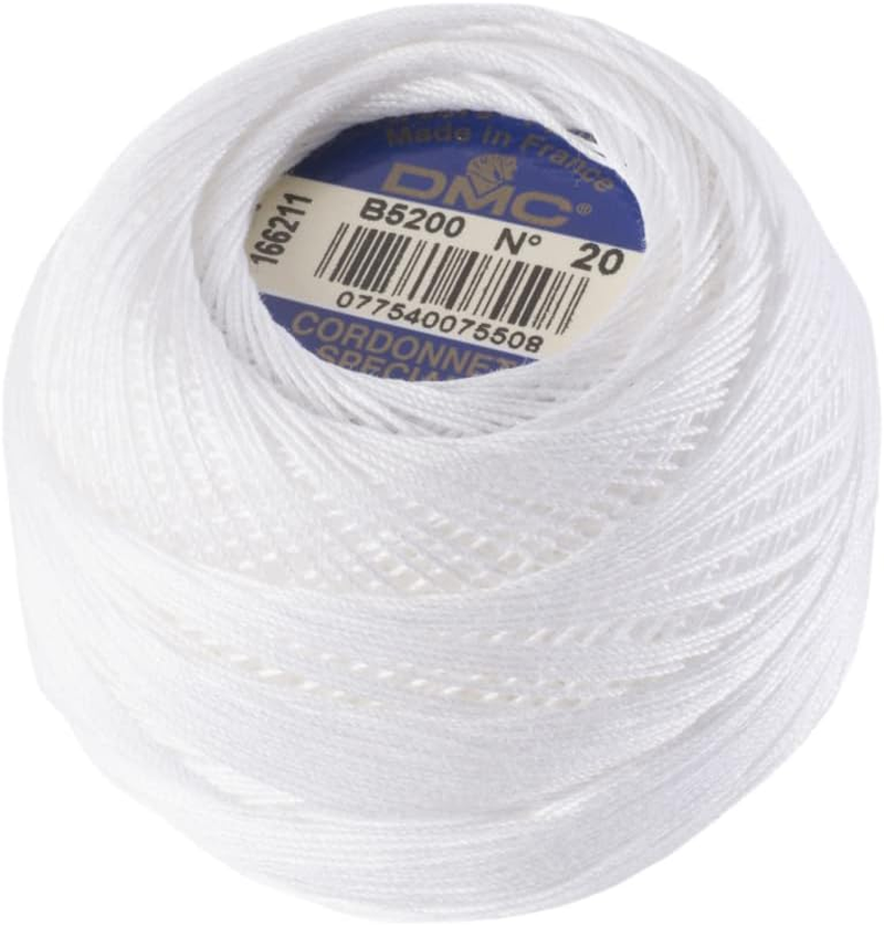 DMC DMC151-60 Cordones Special Lace Thread, No. 60, 92.8 Ft (290 M) Roll, Ecru Beige image number 3