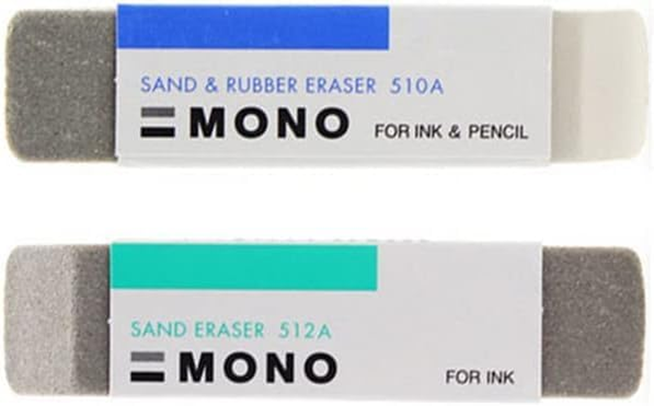 2 Pcs Natural Rubber Eraser Ink Eraser Sand Rubber Fountain Pen Rubber No.Es512A Supplies Deft Design image number 2