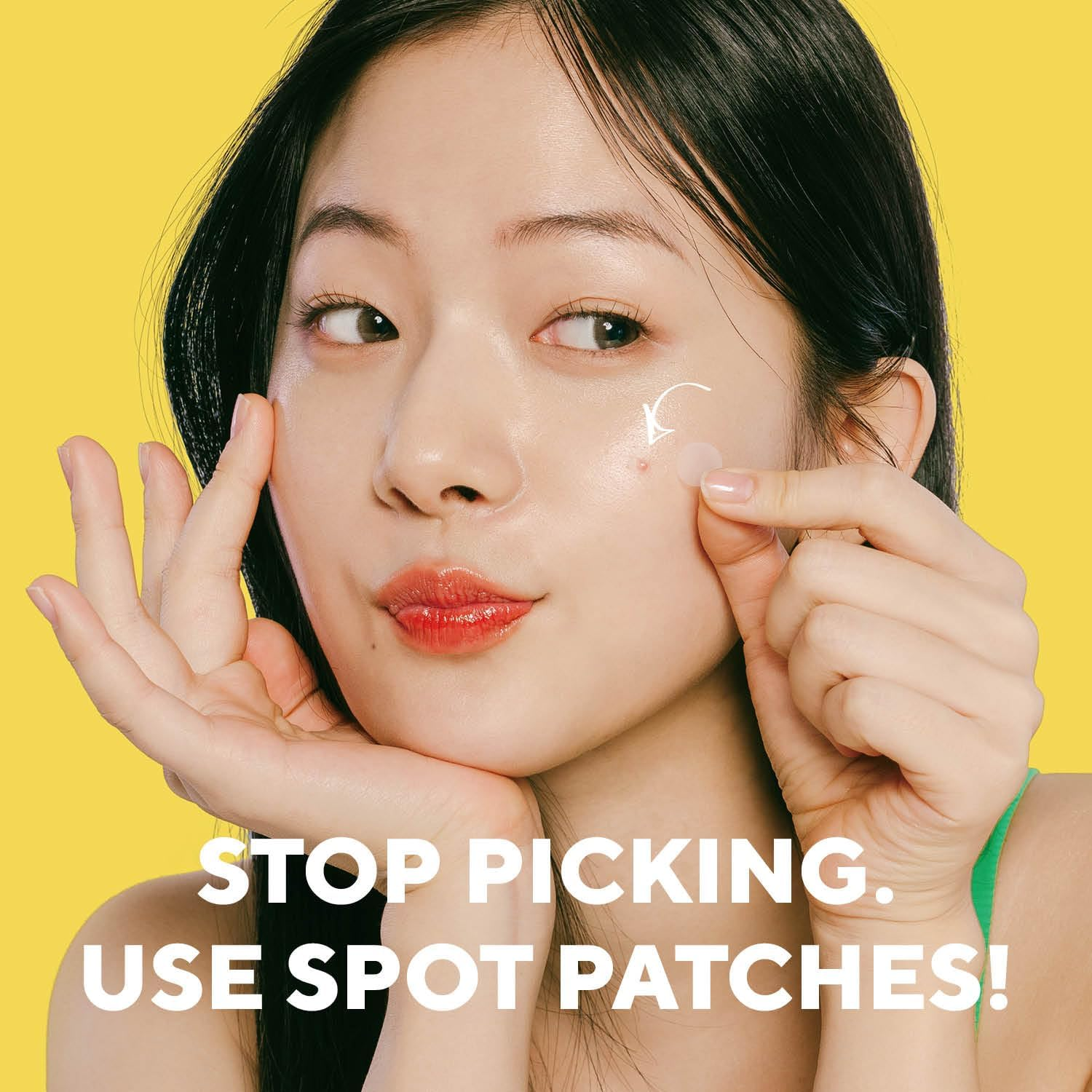 Pimple Patches, 2 Size Hydrocolloid Acne Patch for Zits and Blemishes, Bakuchiol & Aloe Vera, Korean Skin Care, Hassle Free Use &ndash; Dermatology Tested image number 1
