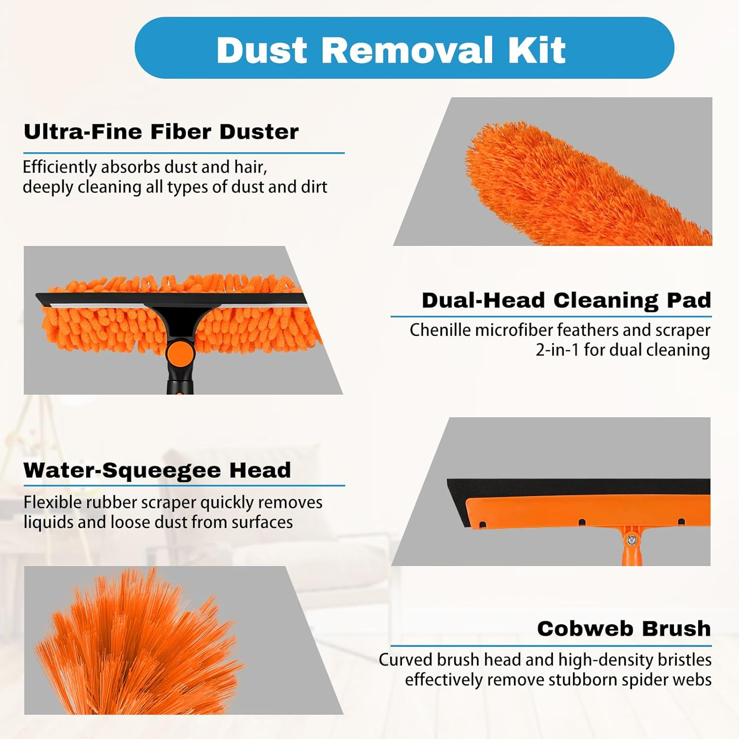 Zikenis Telescopic Duster image number 5