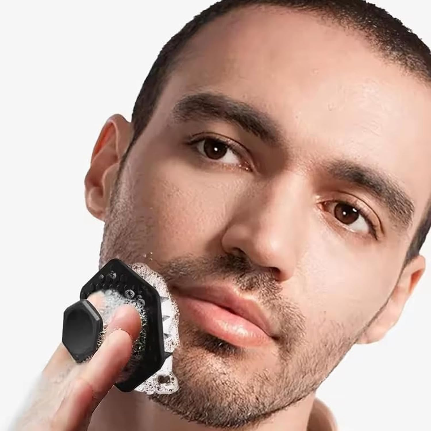 Face Scrubber，Silicone Face Scrubber & Massager, Gentle Exfoliating Facial Cleansing Brush for Men and Women, Hygienic Soft-Touch Skin Care Tool for Daily Face Wash image number 6