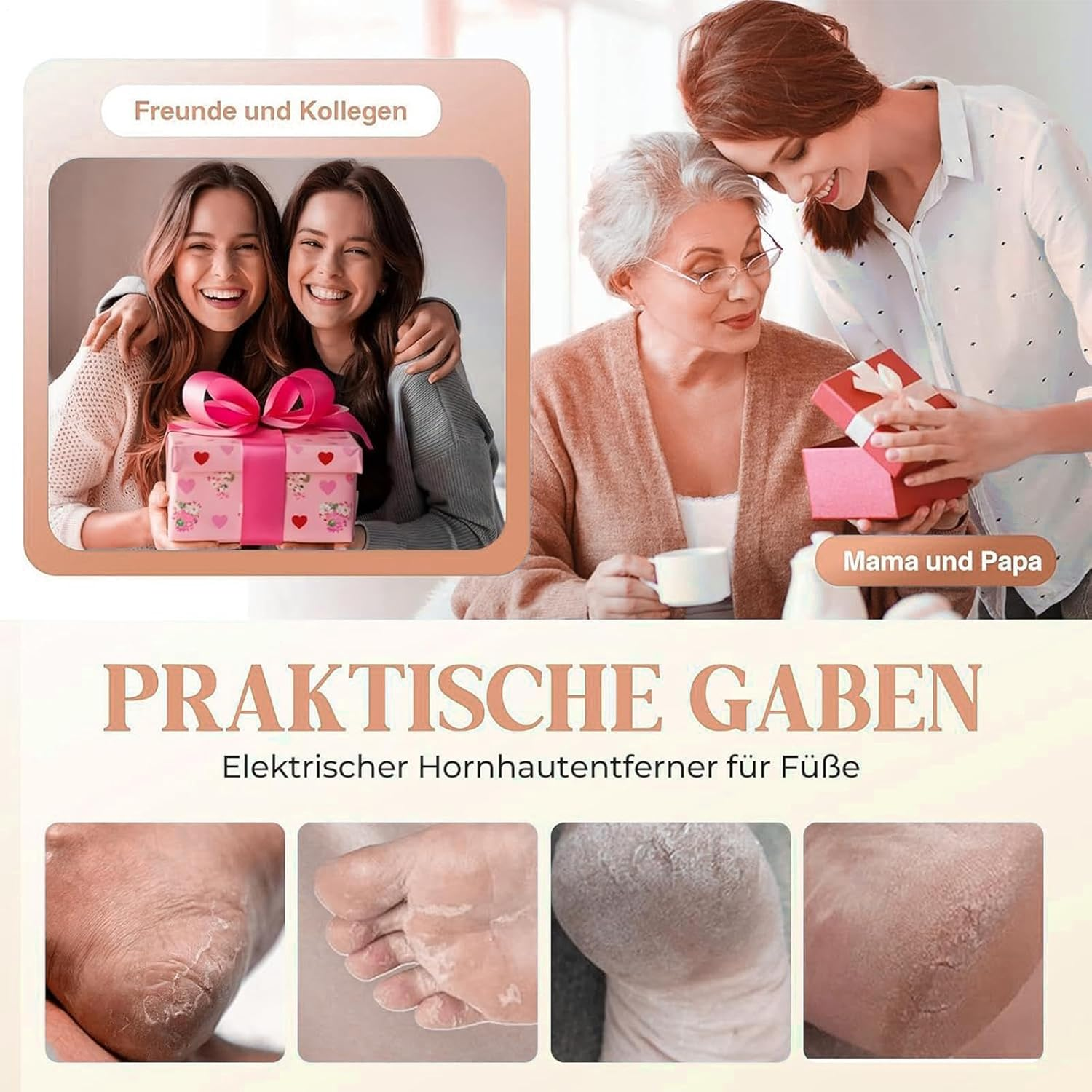 Electric Callus Remover | Foot Callus Remover Tool Electric,Rechargeable Electronic Grinder Scrubber Pedicure Tools for Women Men Rough Skin Cracked Heel