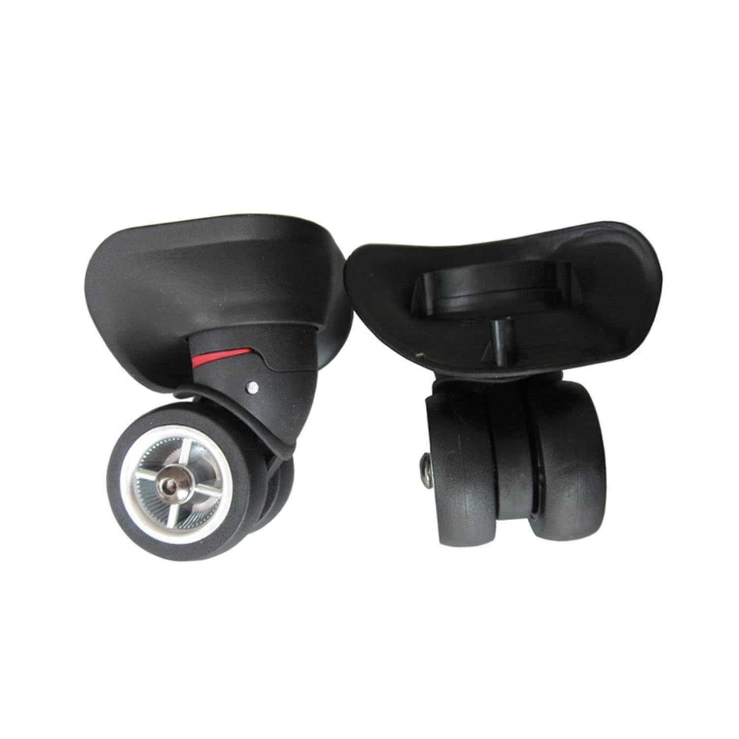 Folpus A08 Replacement Wheels for Luggage, Universal Components for Suitcases, Small