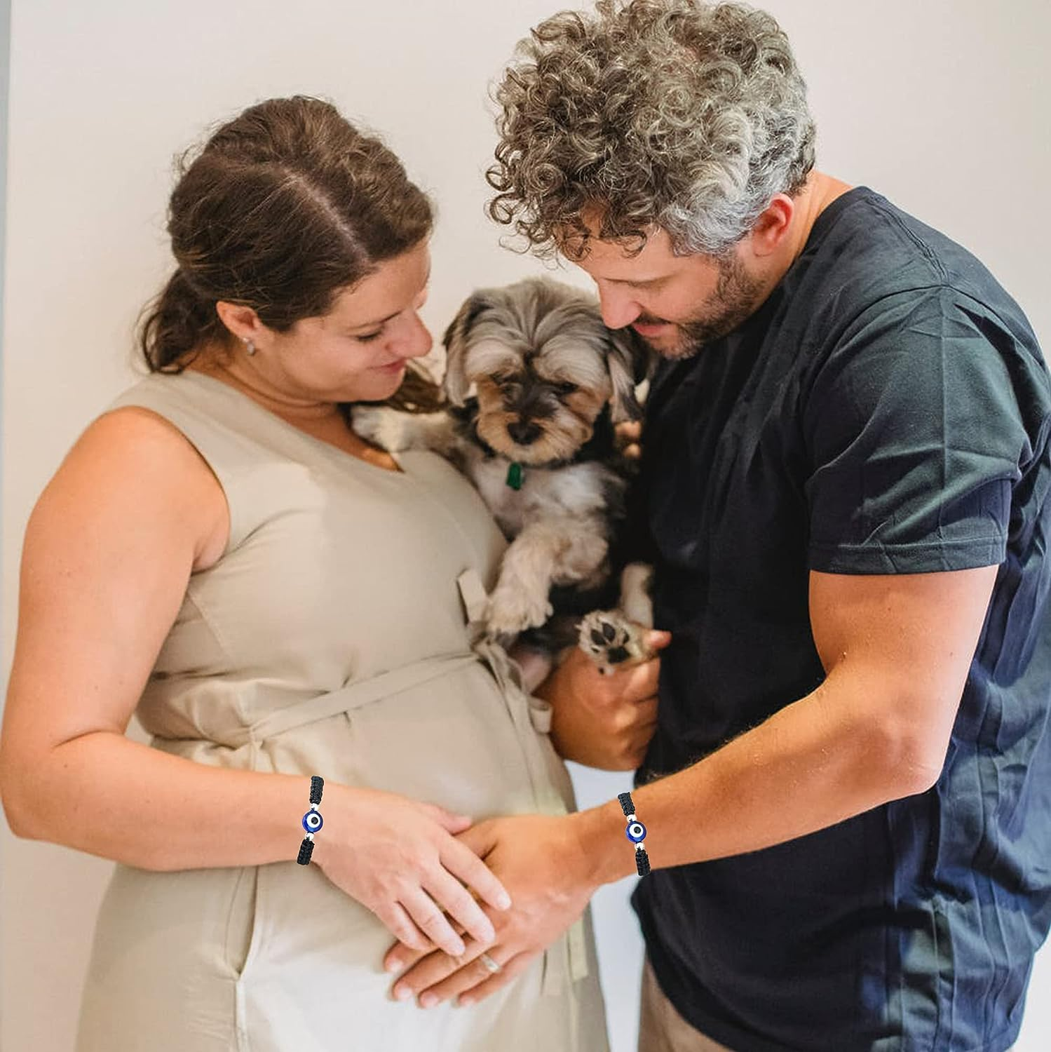 2 Pcs Evil Eye Bracelets for Women, Protection Bracelet for Men Kids, Negative Energy Evil Eye Jewelry Nazar Bracelet, Red String Bracelet for Protection image number 3