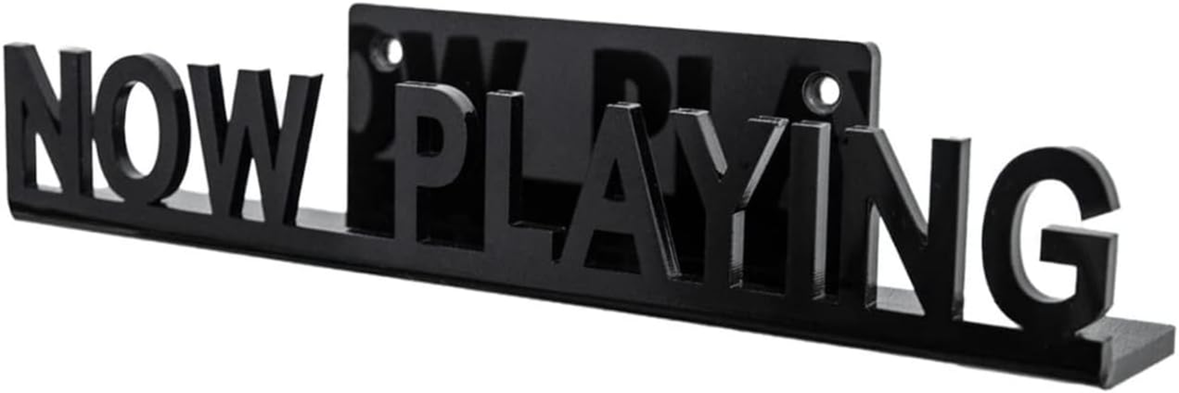 Shusmda Wall Mount CD Record Display Stand Now Playing Acrylic Vinyl Record Shelf for Home Decoration Black Easy to Use image number 5