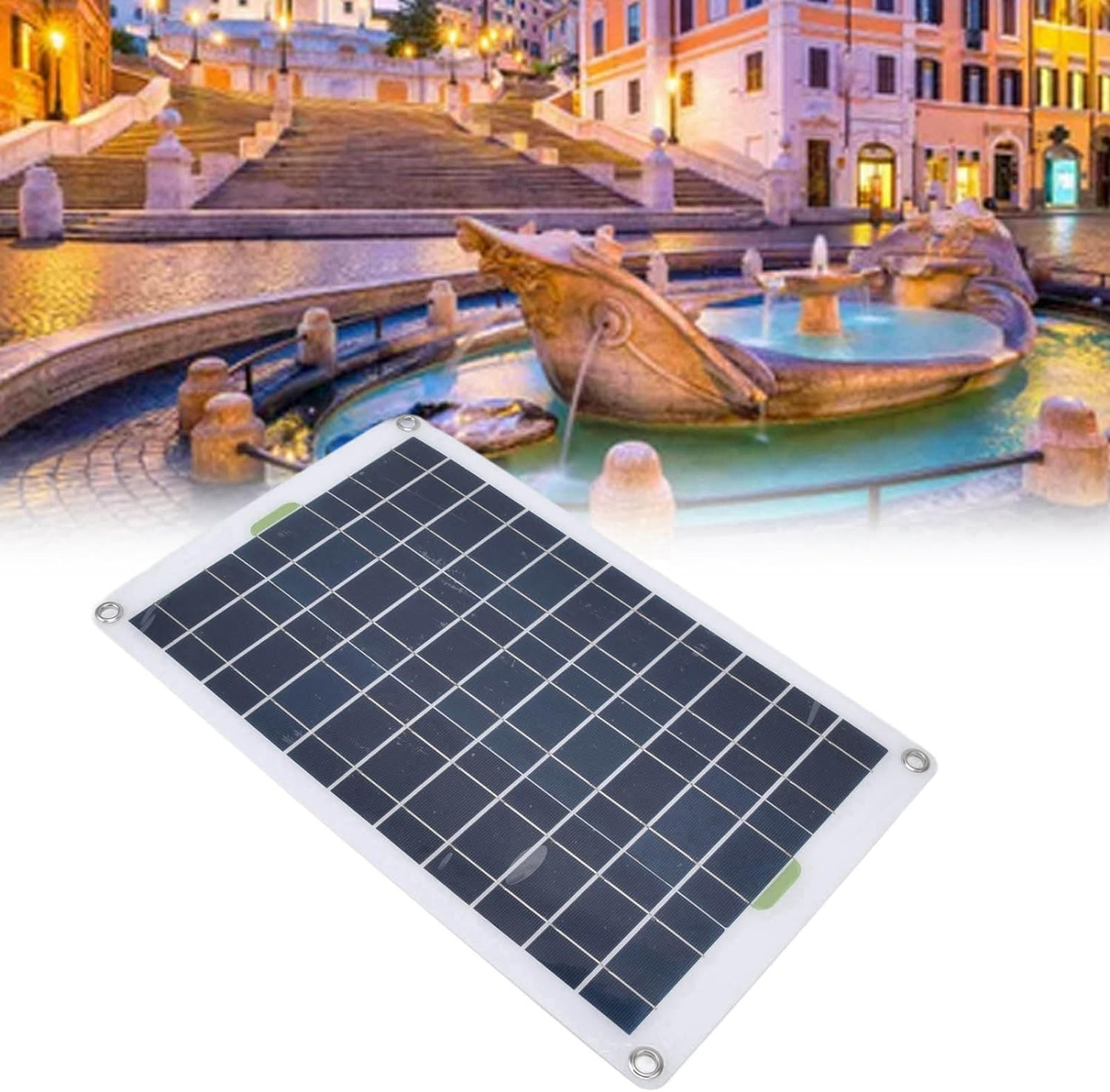 Omabeta 2A 12V 800L/H Solar Pump Kit, Fountain Pump with Solar Panel for Garden Pond Bird Bath Fish Tank image number 5