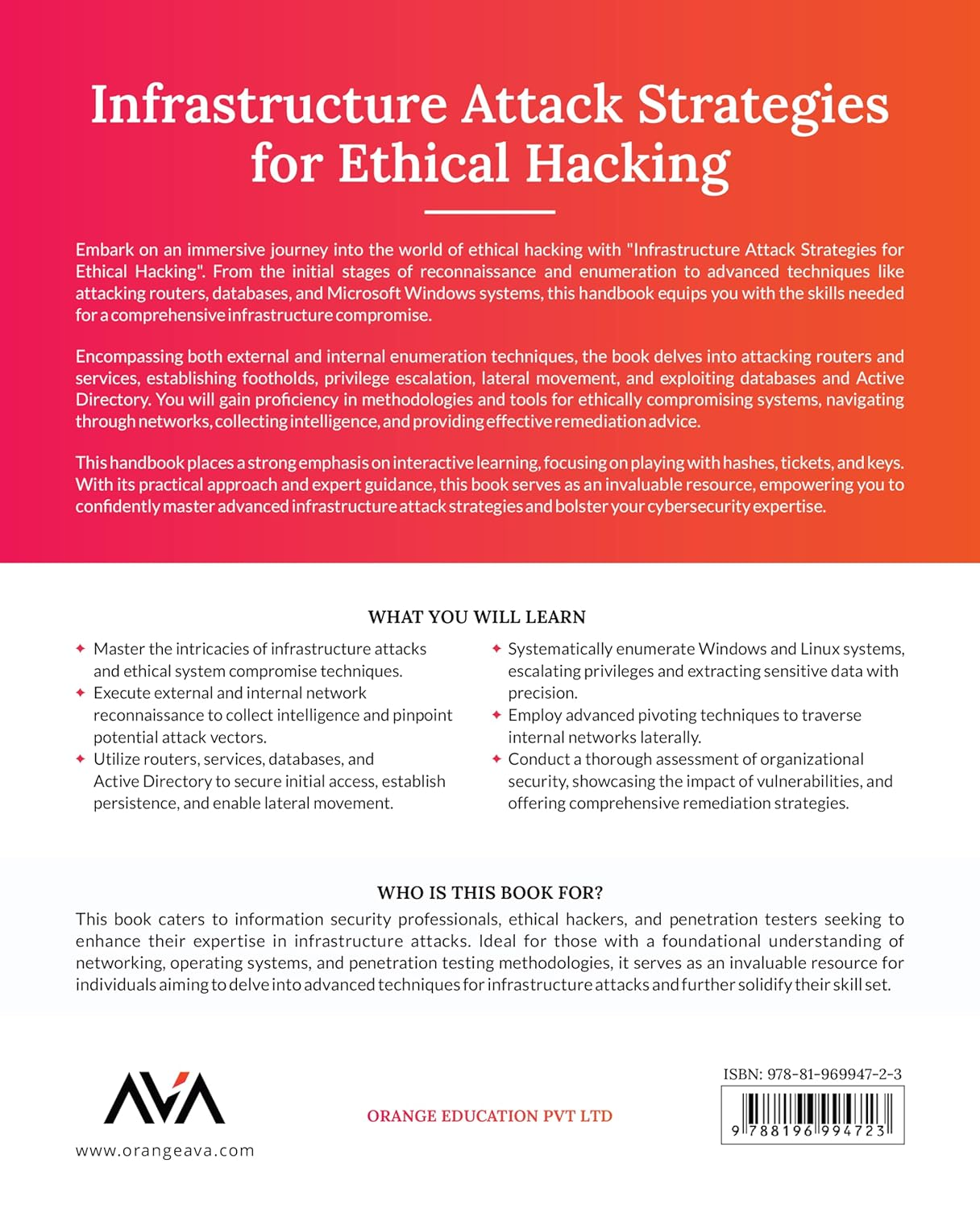 Infrastructure Attack Strategies for Ethical Hacking: Unleash Advanced Techniques and Strategies to Safeguard Systems, Networks, and Critical ... Ethical Hacking Landscape (English Edition) image number 1