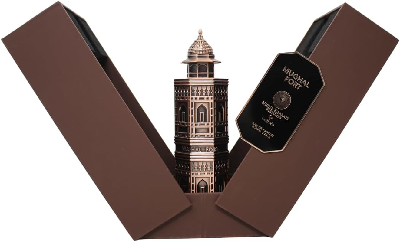 Lattafa Unisex Niche Emarati Mughal Fort Eau De Parfum Spray, 100 Ml image number 5
