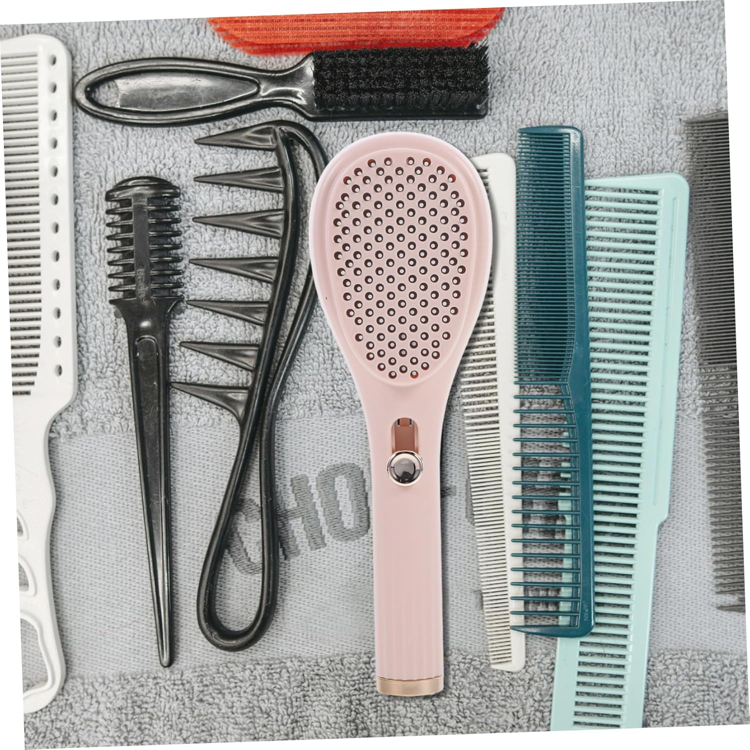FOMIYES Static Scalp Cleaning Comb Styling Tool for Men Detangler for Thick Hair - Beige image number 6