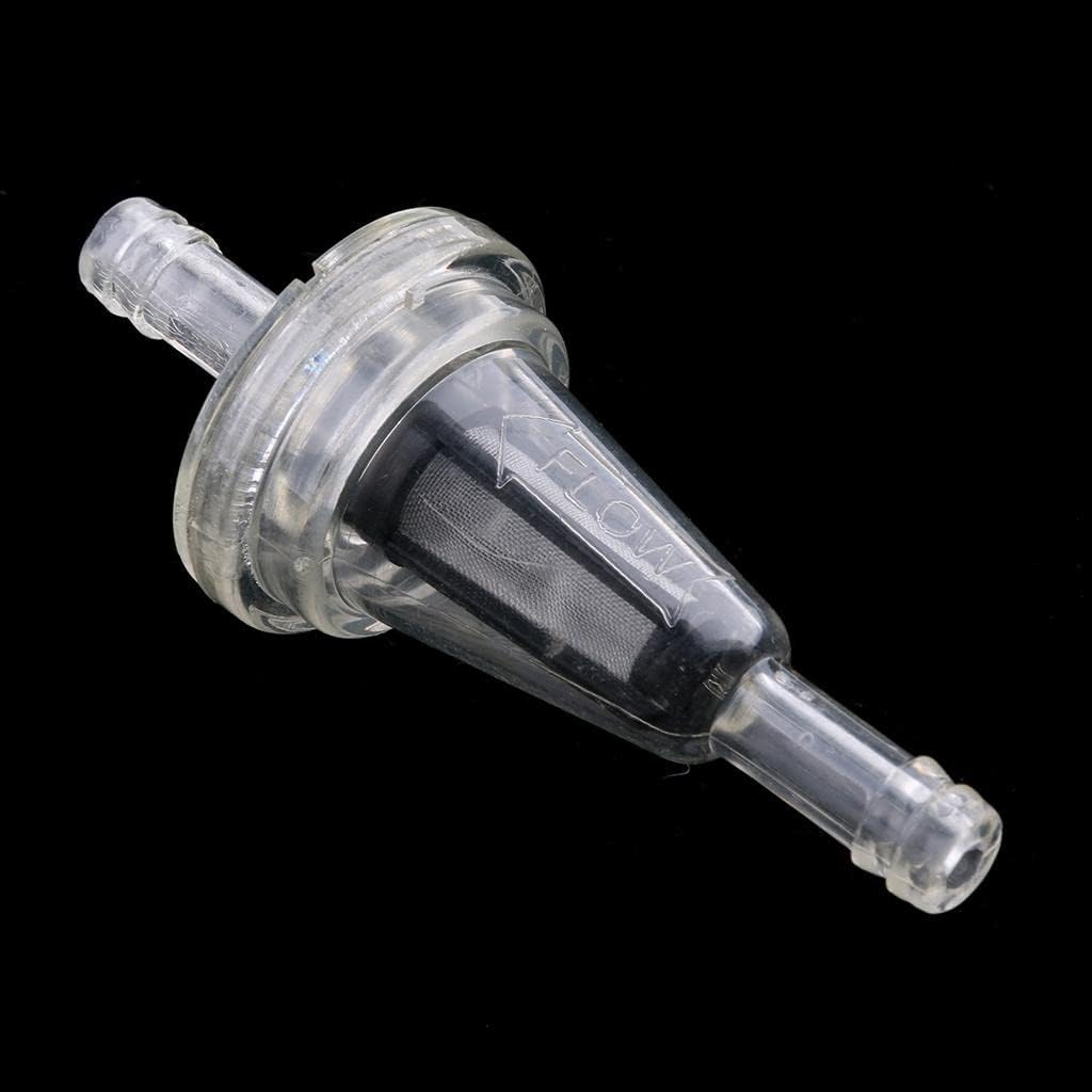 Plastic Universal Motorcycle Petrol Inline Fuel Filter for 8Mm 5/16" Pipes image number 2