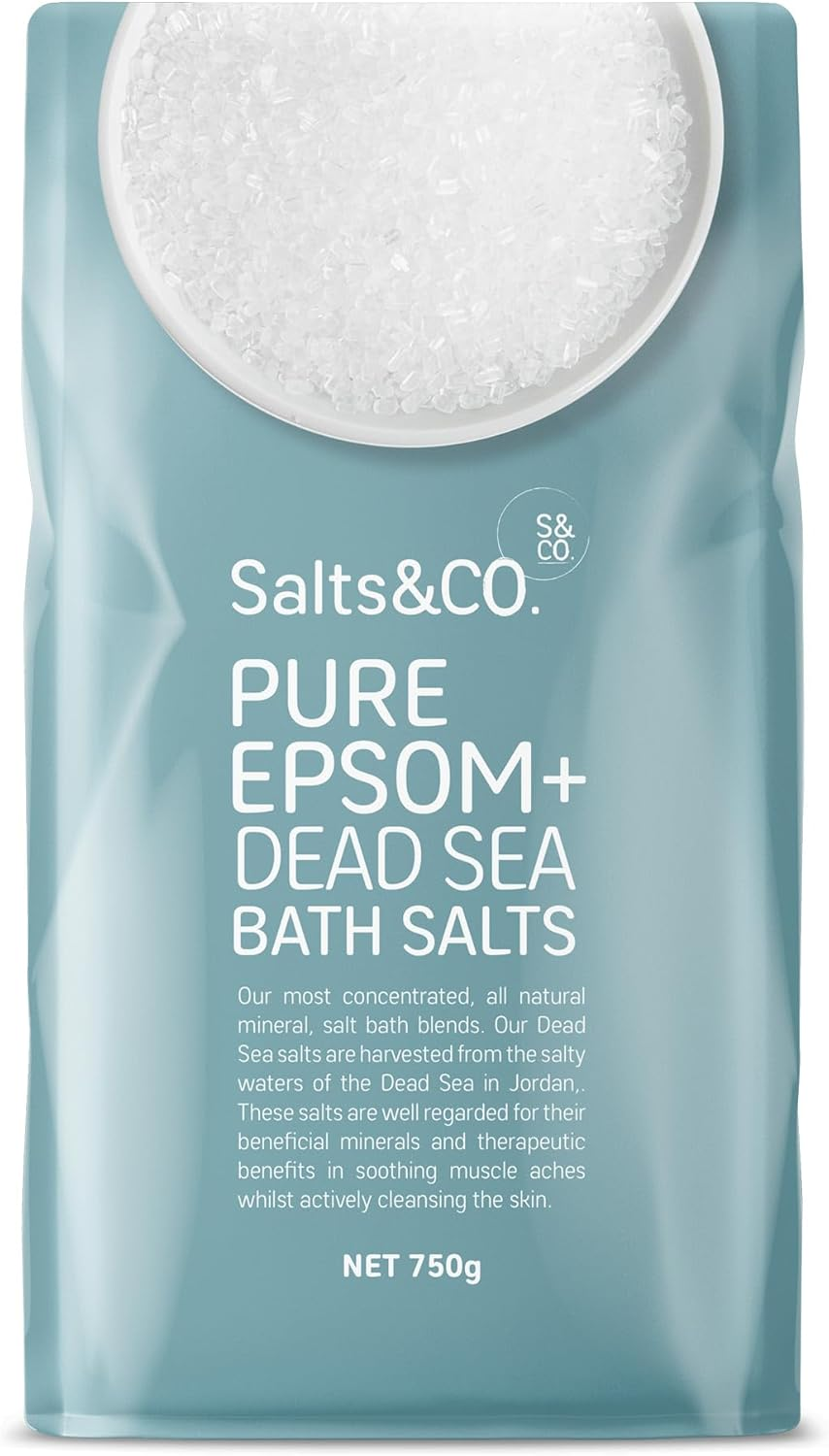 Salts & Co Pure Epsom & Dead Sea Salts image number 1