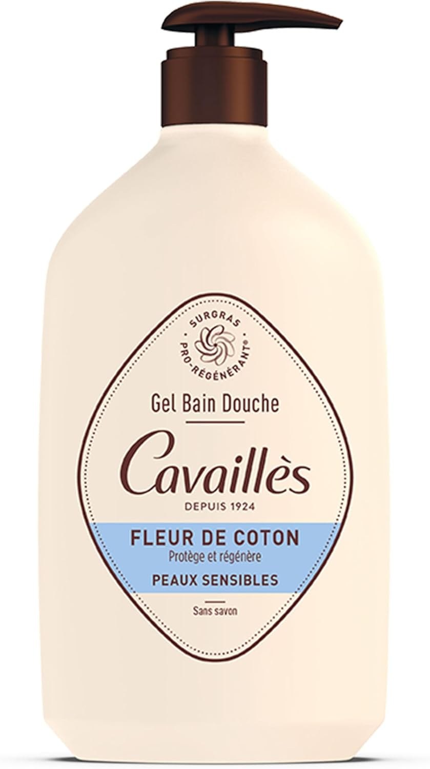 Rog&eacute; Cavaill&egrave;s Cotton Shower Gel for Sensitive Skin 1 Litre