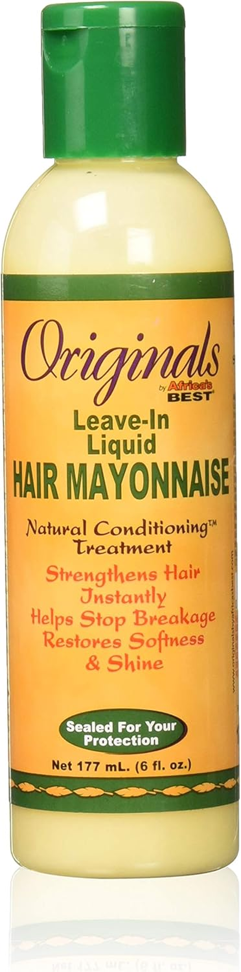 Africa'S Best Conditioner, Originals Hair Mayonnaise Leave-In, 6 Fl Oz image number 2
