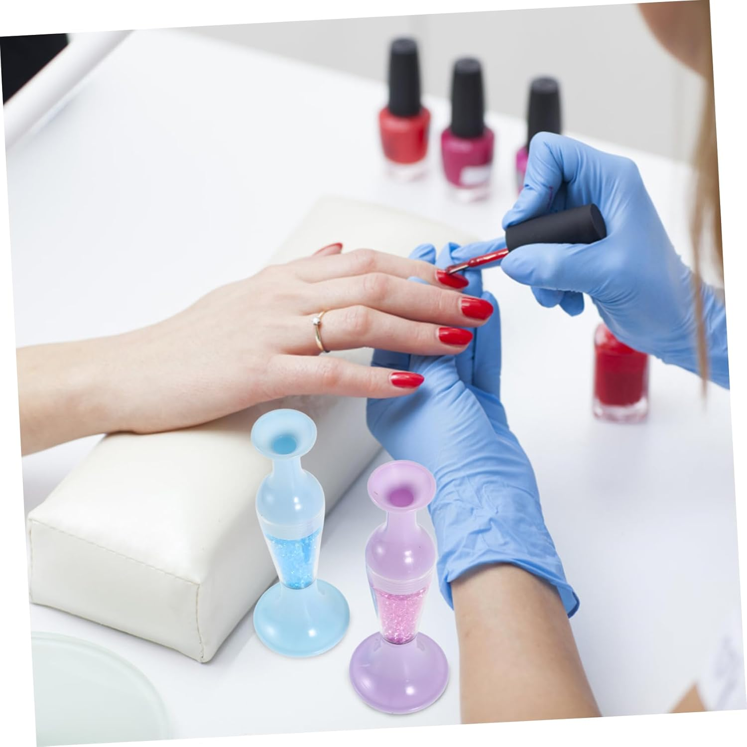 OHPHCALL 2Pcs Diamond Art Tools Pens Vase Shape Diamond Pen for Nail Art Embroidery