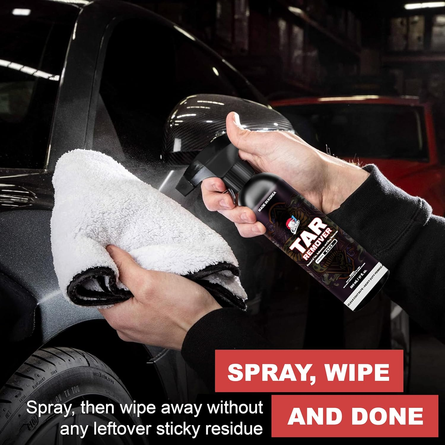 Tar Remover | Powerful Tar, Adhesive, and Bug Remover |500Ml image number 5