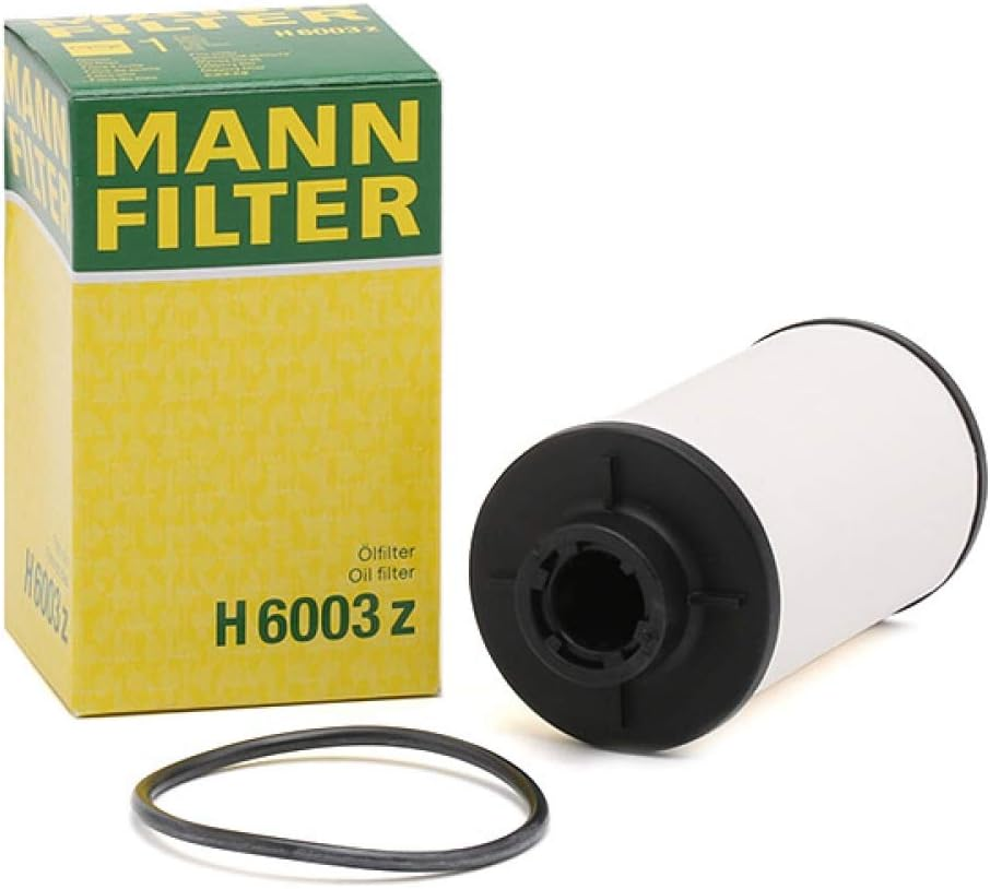 MANN-FILTER H 6003 Z Hydraulic Transmission Filter - CARS + TRANSPORTERS, Black