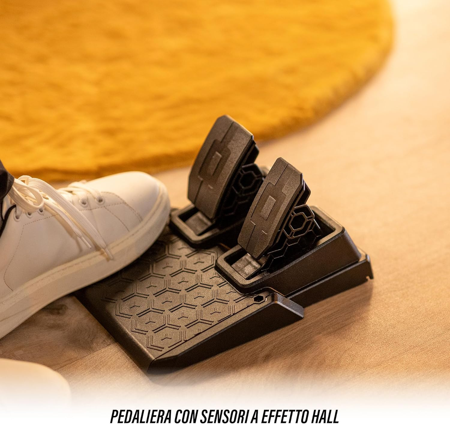 Thrustmaster T98 Ferrari 296 GTB, Racing Wheel for PS5, PS4, PC