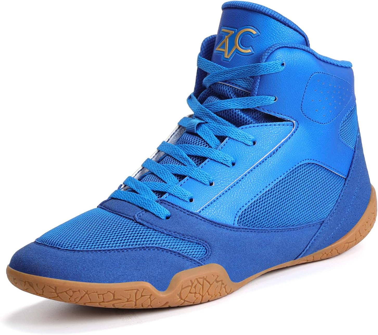 ZVC Wrestling Shoes Men Boxing Shoes for Fighting Shoes Powerlifting Bodybuilding Boots Footwear