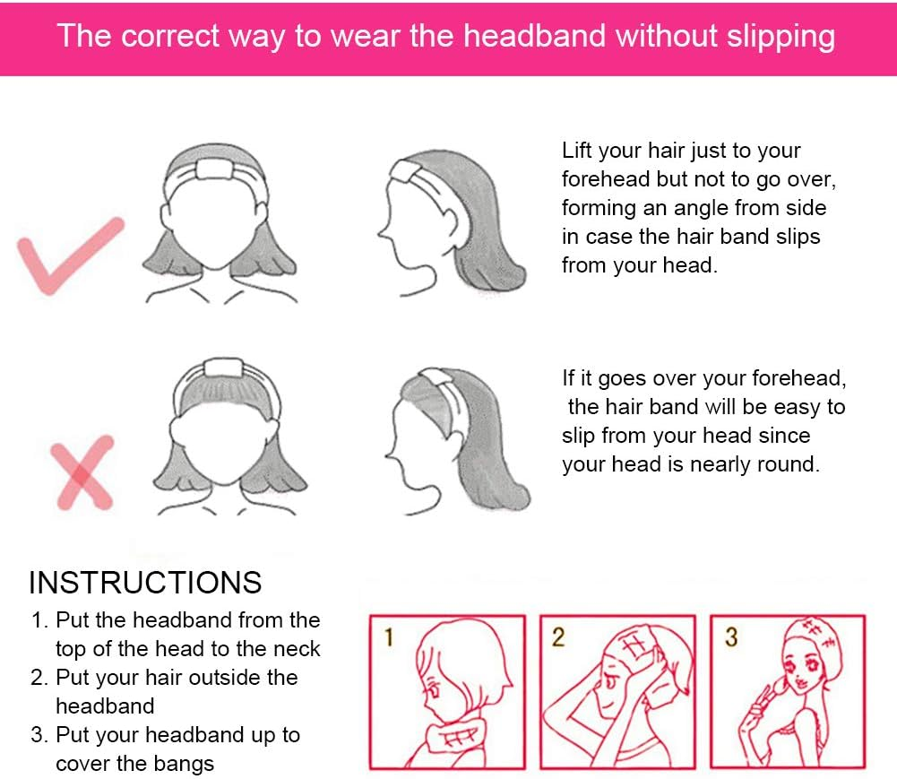 Meartchy 16 Pcs Hairbands for Women, Boho Headbands, Vintage Head Bands, Floral Twisted Criss Cross Elastic Head Wrap Hair Accessories image number 3