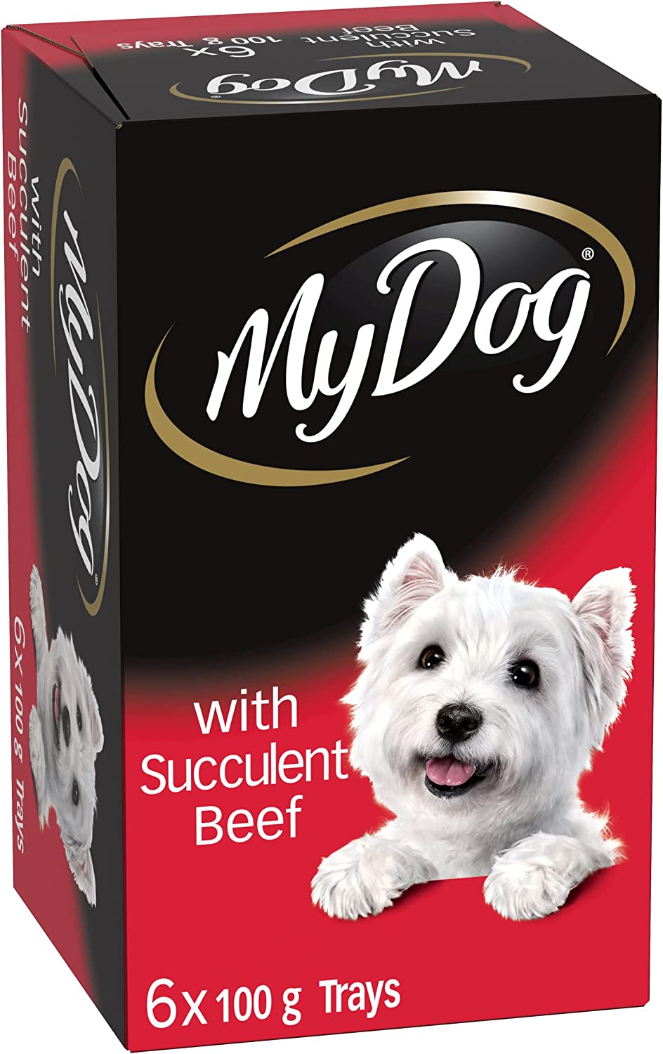 MY DOG Adult Wet Dog Food with Succulent Beef Fillets in Gravy 6 X 100G, 6 Pack (36 Pouches) image number 3