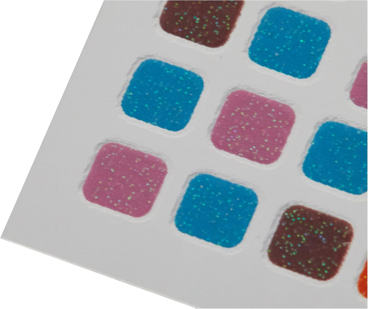 Sabrina Azzi Sabrina Art Deco Stencil Squares Colours (784), Standard, Single image number 2