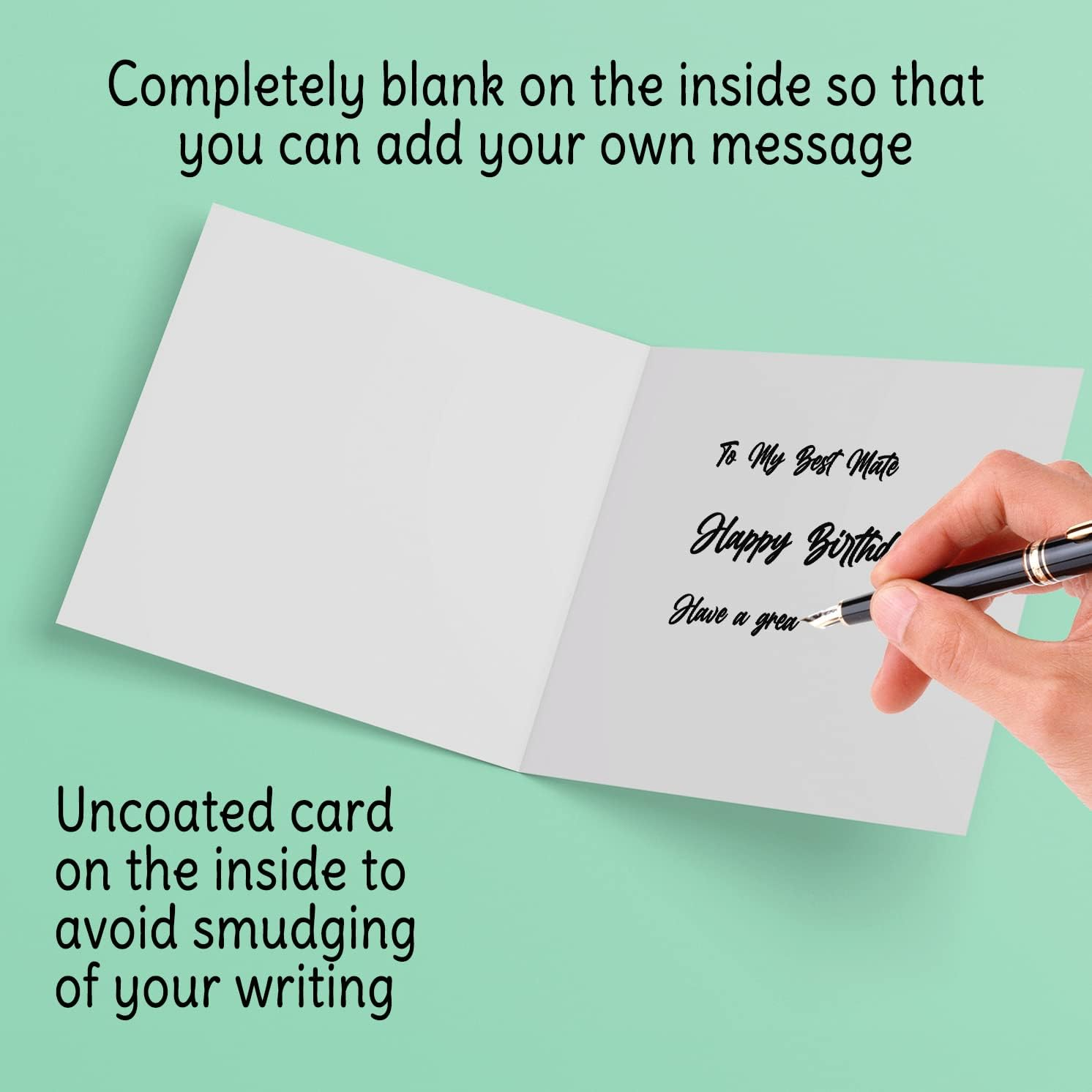 Birthday Cards for Dad from the Dog - Best Dog Daddy - Dog Birthday Card from Dog for Dad, Funny Dog Dad Gifts, 145Mm X 145Mm Joke Happy Birthday Greeting Cards for Daddy Papa