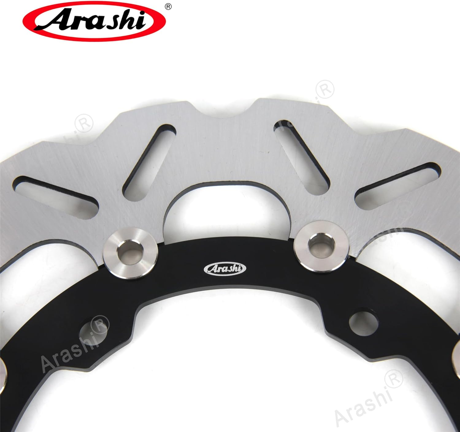 Arashi Front Rear Brake Discs Rotors for Kawasaki Ninja 400 EX400 2018-2024 ABS Include, Z400 2018-2024, Motorcycle Replacement Accessories Parts image number 3