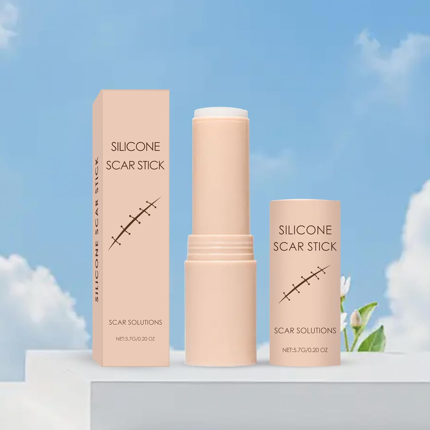 Scar Solutions Silicone Scar Stick, Lightweight & Easy to Apply, Gentle on All Skin Types image number 2