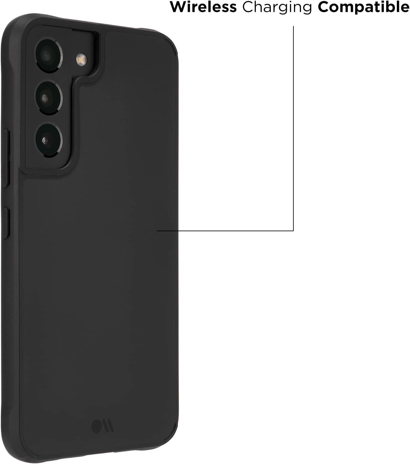 Case-Mate Samsung Galaxy S22 Case Black - 10Ft Drop Protection with Wireless Charging - Tough Series Case Cover for Samsung S22 - anti Scratch Technology with Shock Absorbing Materials, Lightweight - Multicolor image number 6