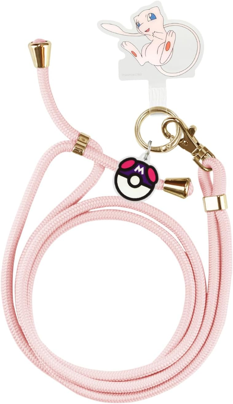 Gourmandies Pokemon Multi Ring plus Strap Set Mew POKE-961F image number 6