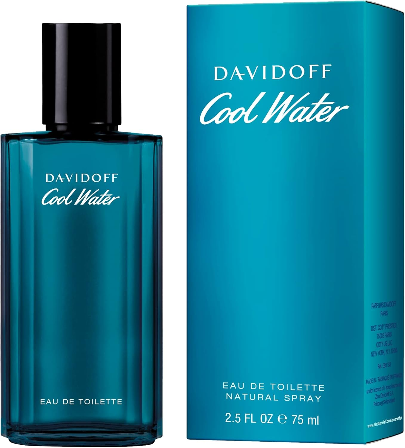 Davidoff Cool Water Eau De Toilette 75Ml image number 1