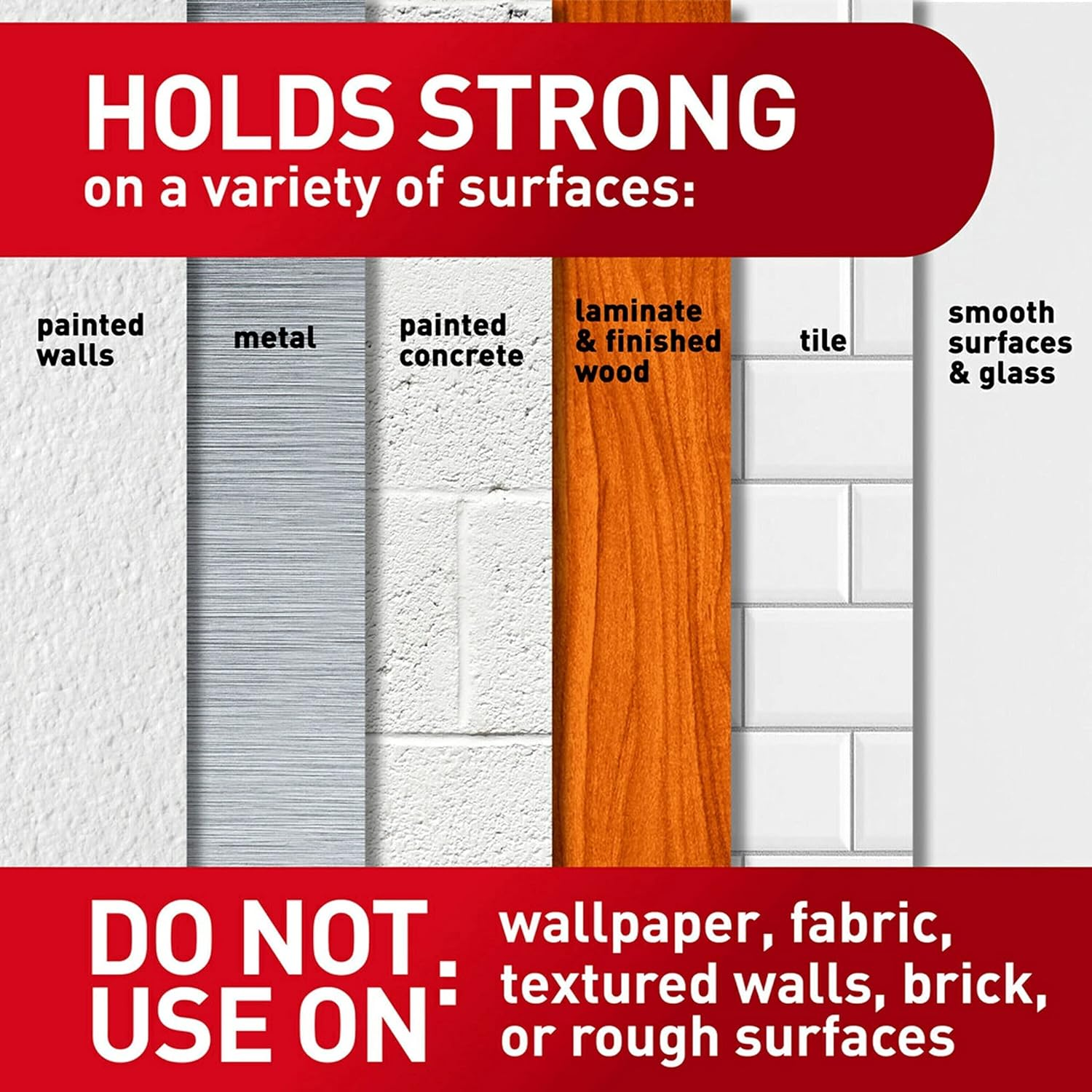 Command Narrow Picture Hanging Strips, Damage Free Hanging Picture Hangers, No Tools Wall Strips for Living Spaces, 12 White Adhesive Strip Pairs (24 Strips) image number 2