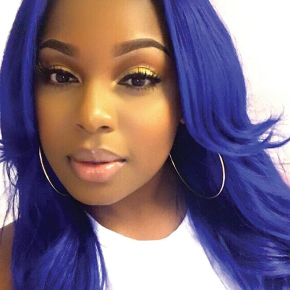 MANIC PANIC Rockabilly Blue Hair Dye - Classic High Voltage - Semi Permanent True Neutral Blue Hair Color - Vegan, PPD and Ammonia Free (4Oz) image number 1