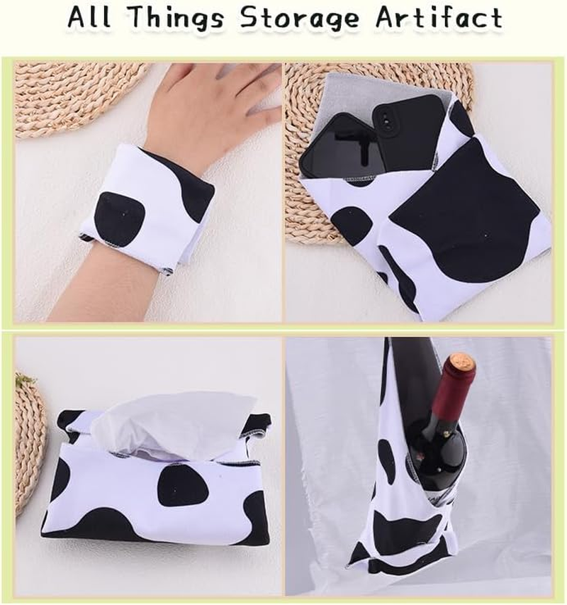 Magic Cloth Makeup Bag from Women Girls Self Adhesive Cosmetic Bag for Men Boy Travel Birthday Gifts for Mother Father Portable Camera Lens Wrap Travel Organizer for Cosmetics Electronics image number 2