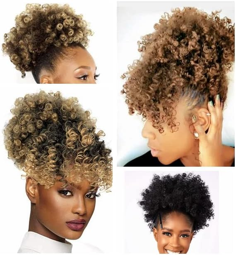 FEEZENT 6PCS Adjustable Headband Hair Tie for Thick Heavy Natural Kinky & Curly Hair, C-1 Count (Pack of 6)