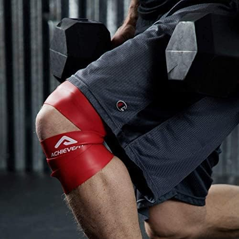 Muscle Compression Floss Bands - Therapy Rehab Band for Increasing Mobility - Recovery Fitness Bands for Tack and Flossing - Includes Nylon Travel Pouch Bag (Single or Set) image number 2