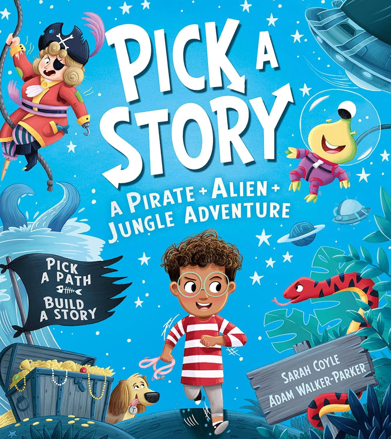 Pick a Story: a Pirate Alien Jungle Adventure image number 6