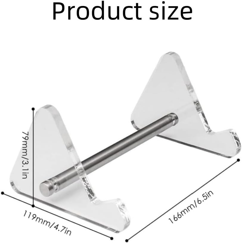1Pcs 1-Tier Colorful Acrylic Keyboard Display Stand, Mechanical Keyboard Display Stand Keyboard Holder, Acrylic Stand Storage Stands for Mechanical Keyboard image number 2