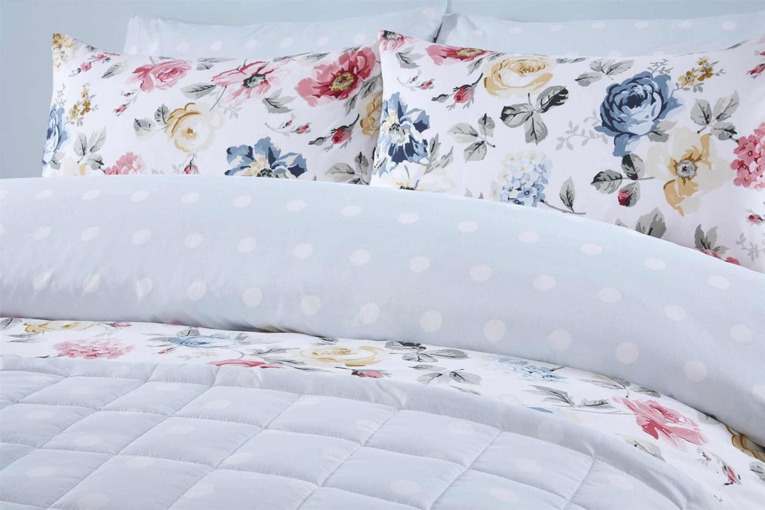 Rapport Home Emilia Floral Duvet Cover Set Multi Single Bedding Set image number 2
