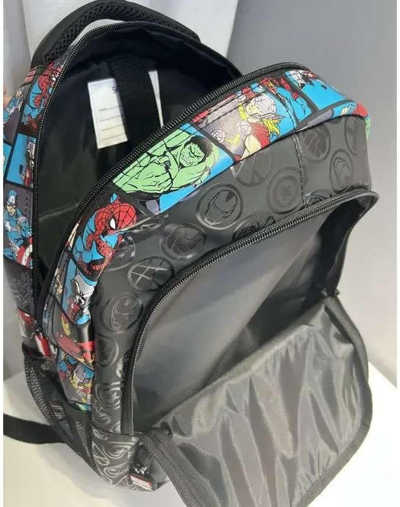 School Bag Superhero Boys Backpack Student 6-12 Years Old Backpack