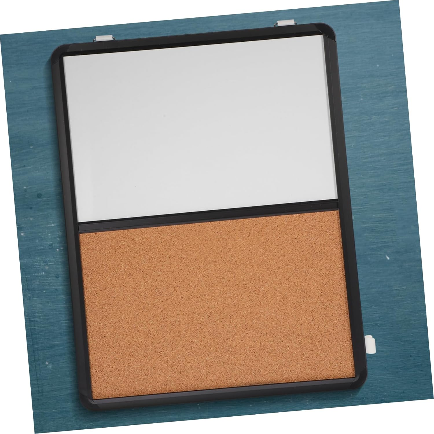 Operitacx Office Cork Board Memo Notice Board Wall-Mounted Dual-Use Whiteboard and Corkboard Decorative Bulletin for Use image number 1