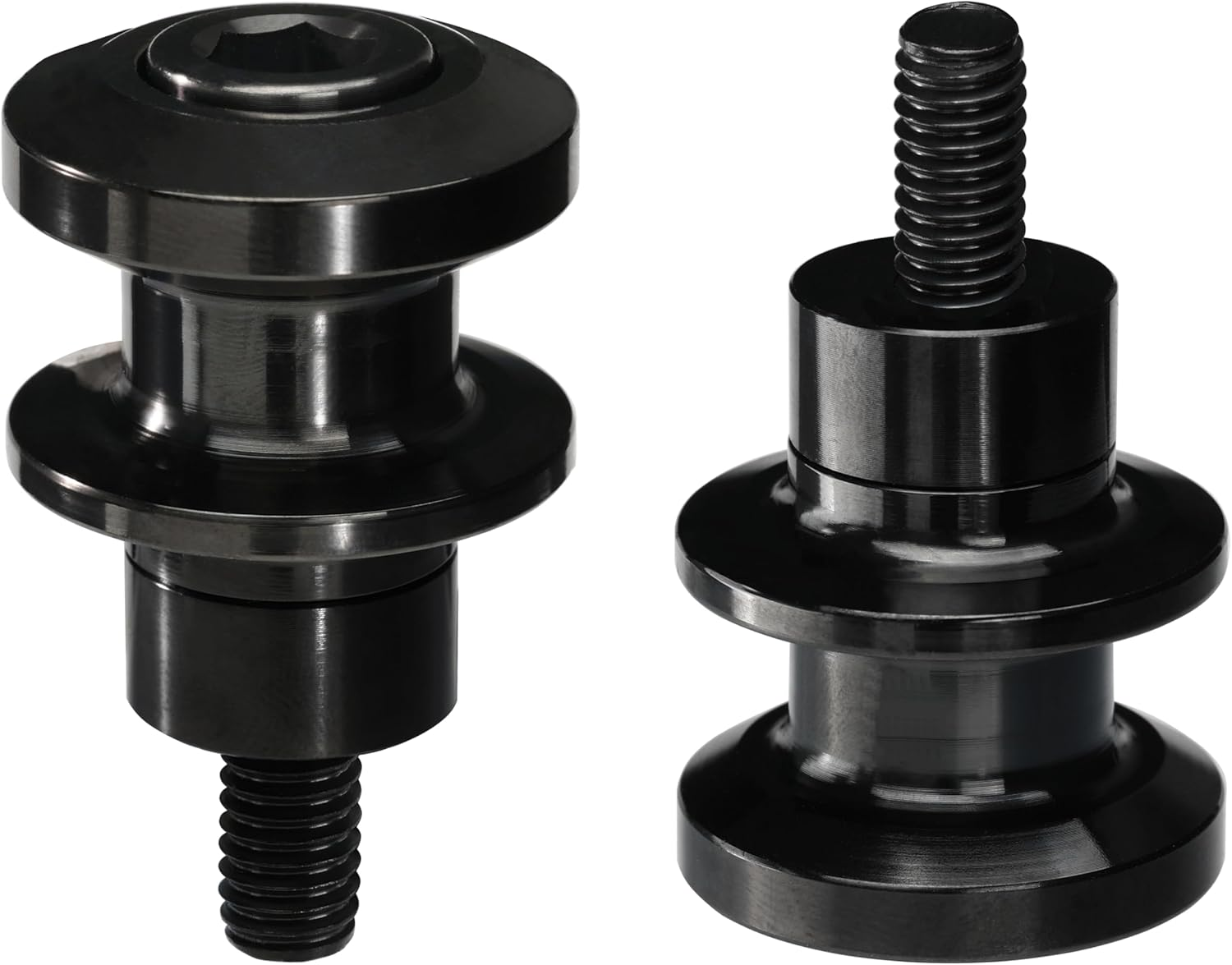 FENRIR Motorcycle Swing Arm Spools Paddock Stand Bobbins Cotton Reels Sliders (M8) image number 2