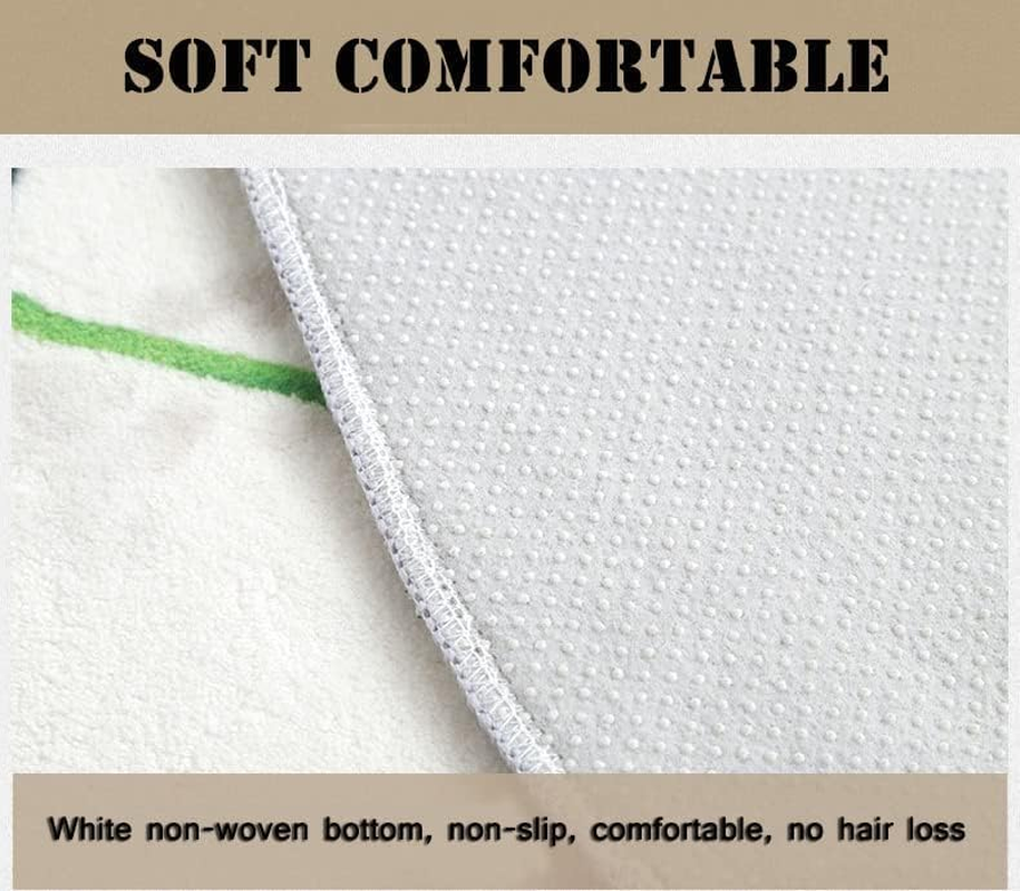 Faux Sheepskin Fur Area Rug for Children'S Bedroom Cute Cartoon Full Bedside Carpeting (Cats Park, 60 X 160 CM) image number 5