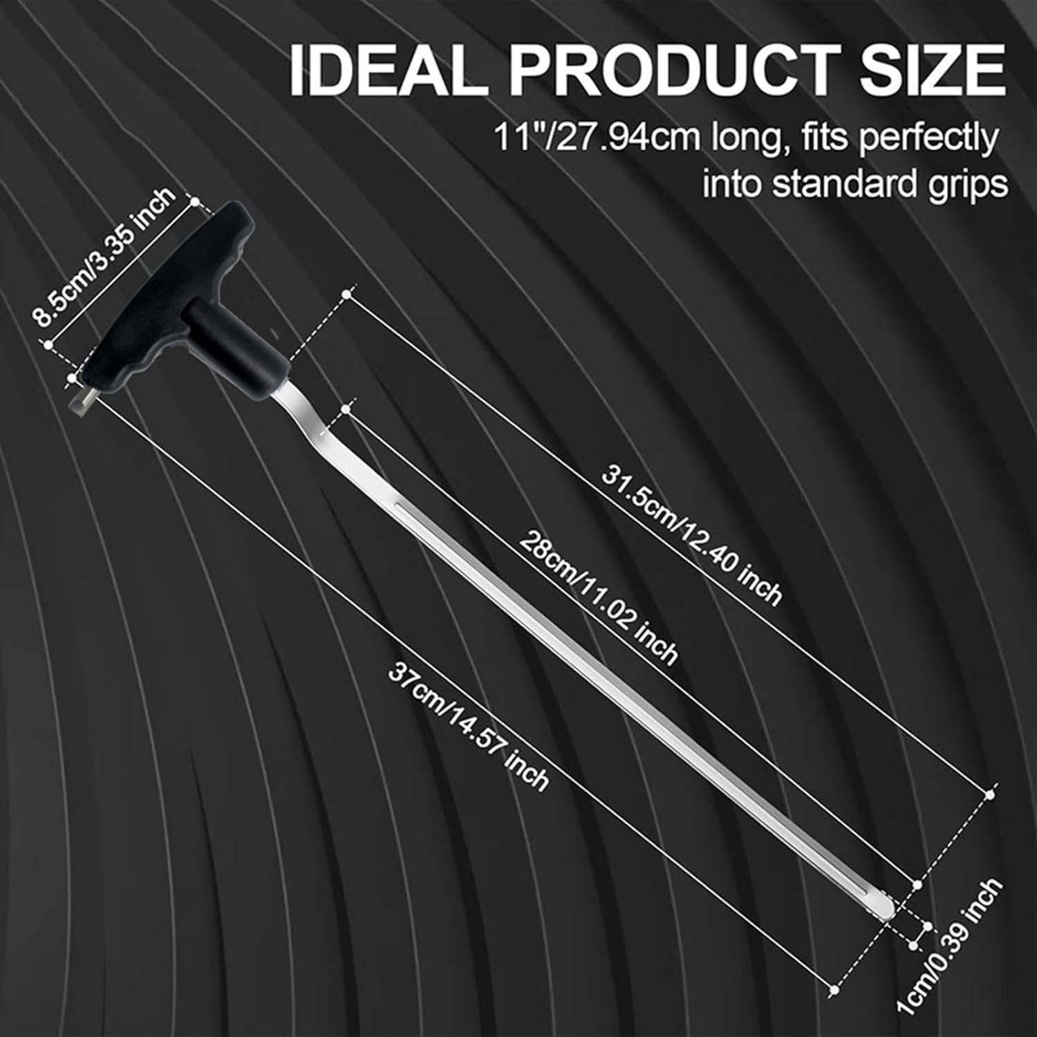 Oshhni Golf Grip Removal Tool Repair Golf Grip Remover Saver 11" Golf Grip Tool Golf Gripping Tool for Golfing Sports Adult Beginner