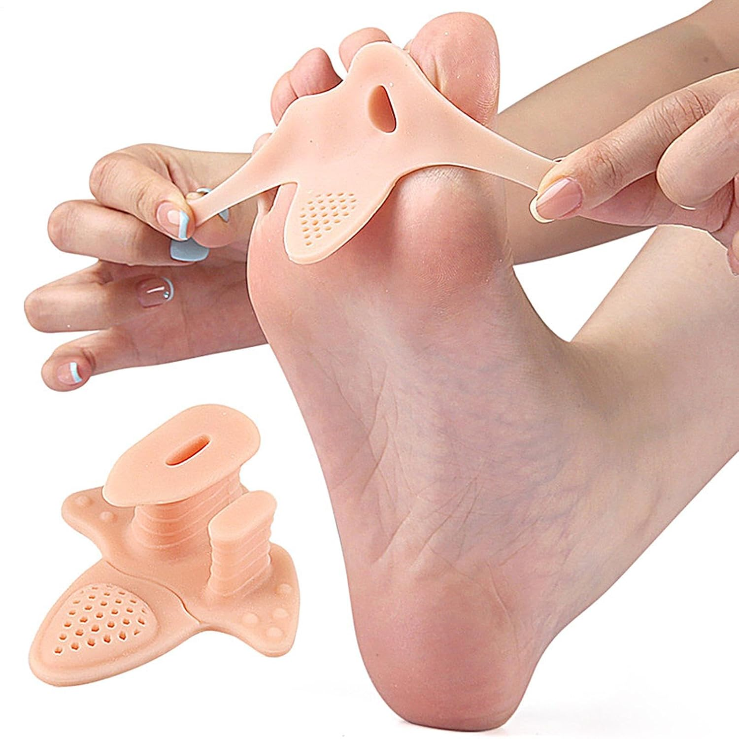 Correct Toes | Toe Alignment Corrector - Foot Health Care Supplies for Hammertoe Correction Flat Feet Walking Running Yoga Pedicure Athletes image number 2