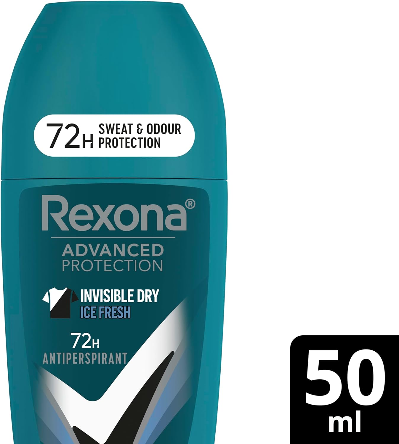 Rexona Men Advanced Protection Antiperspirant Roll on INVISIBLE DRY FRESH 50ML image number 1