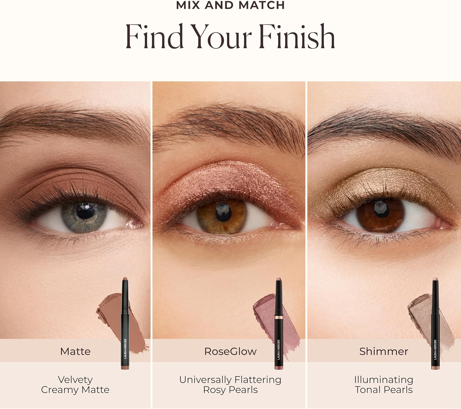 Caviar Stick Eye Color - Dark Cacao by Laura Mercier for Women - 0.05 Oz Eye Shadow image number 4